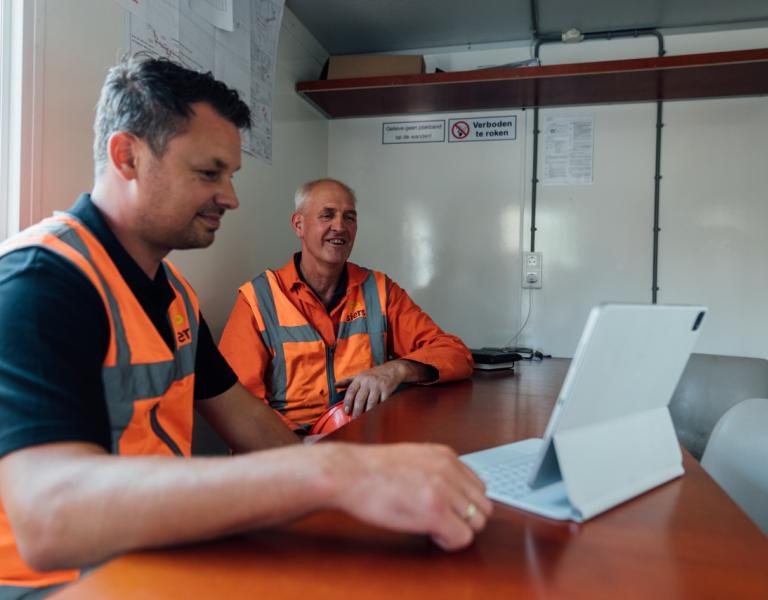 De boel op de schop